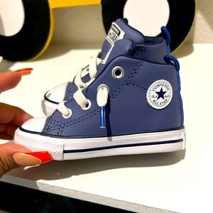 Size 5 Blue Toddler Converse